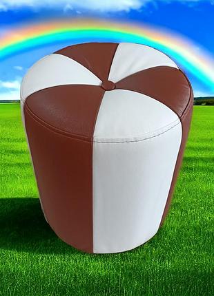 Пуф детский kids круглый 28х28х32см, пуфик пуф круглый в детскую, гостиную, прихожую,...