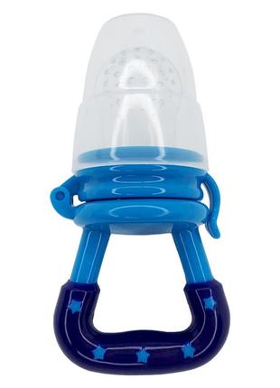 Ніблер для прикорму немовлят mgz-0001 (blue) харчовий силікон