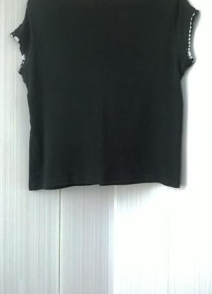 Стильная черная блуза marks & spencer6 фото