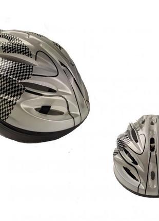 Шлем для катания на велосипеде самокате роликах ms 0033 большой nia-mart