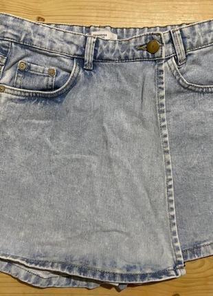 Продам джинсовые шорты-юбка
