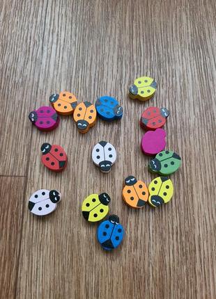 Кулон деревянный для рукоделия