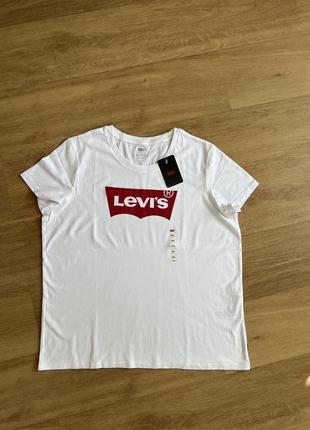 Новая женская футболка levis xxl