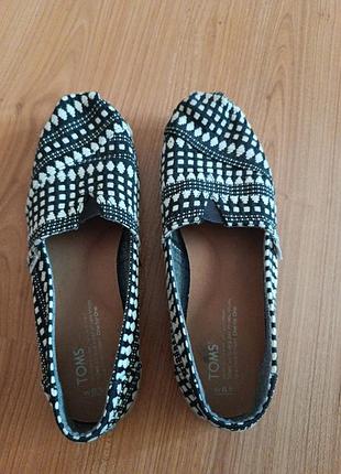Мокасини еспадрільї toms р.39