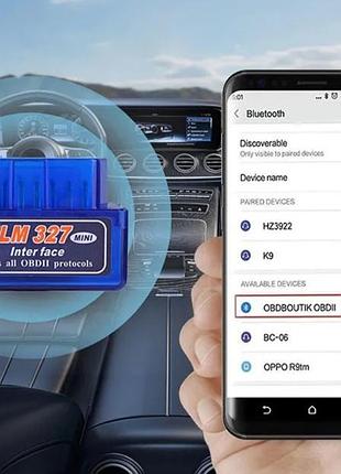 Автосканер elm 327