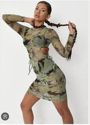 Сукня сітка з рукавом missguided