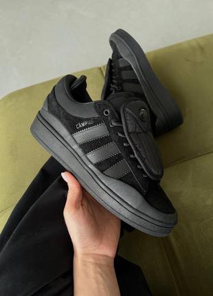 Кроссовки adidas campus x bad bunny black