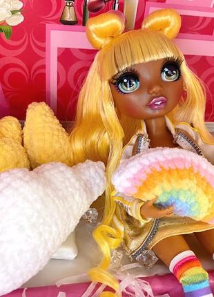Подушки ручної роботи для ляльок barbie, monster high, ever after high, rainbow high