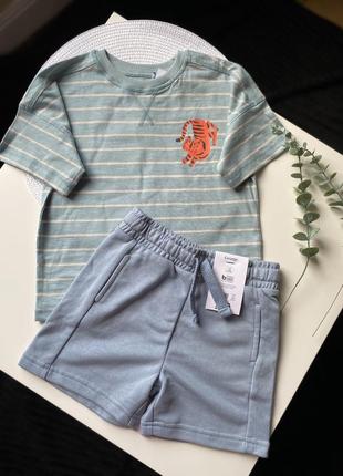 Костюм на мальчика george футболка + шорты 1,5/2,2/3,3/4 года