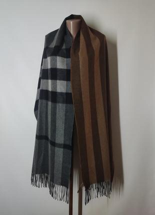 Кашеміровий шарф палантин burberry