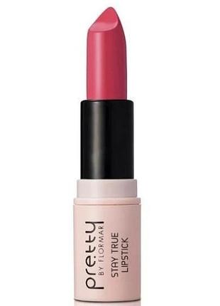 Помада для губ pretty by flormar stay true lipstik 007 — french pink