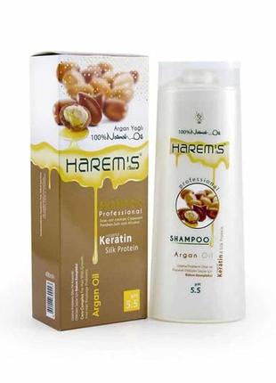 Шампунь з аргановою олією harems 375 ml