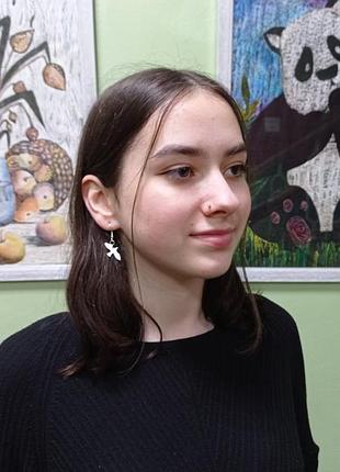 Серьги горлицы 3