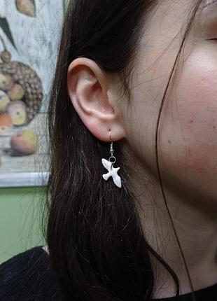 Серьги горлицы 4