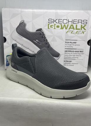 Мужские слипоны ( оригинал) skechers go walk flex 216492.