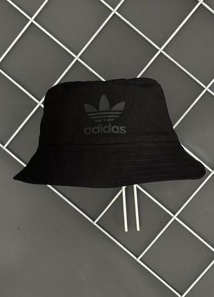 Панама черная adidas адидас черный логотип