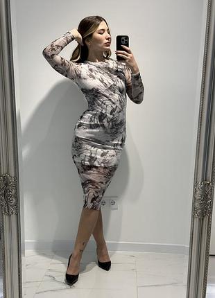 Платье в сеточку на подкладке от missguided 🖤