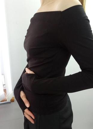 Лонг -декольте с дирочкой для пальчика 5