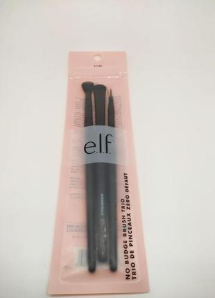 Набір пензлів для тіней no budge brush trio elf