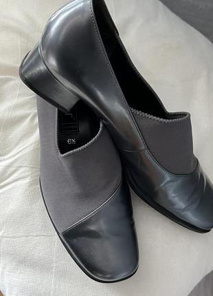 Туфли gabor кожаные со вставками, производитель нитевичка