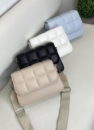 Женская стильная и качественная сумка из эко кожи 4 цвета
