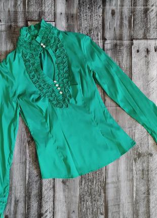 🔥✨💚 роскошная блуза