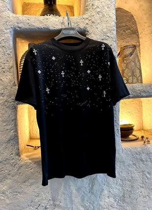 Футболка жіноча у стилі chrome hearts🔥🔥🔥