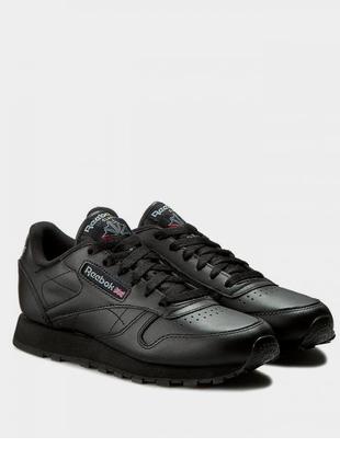 Женские кроссовки reebok classic leather (3912)р.39 ст. 25.5 см.