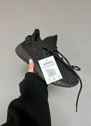 Чоловічі кросівки yeezy boost 350 "black"