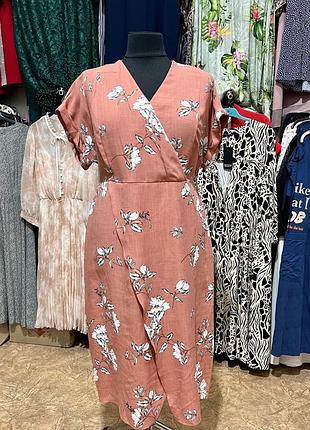 Сукня імітація на запах р.46,50(+6) туреччина