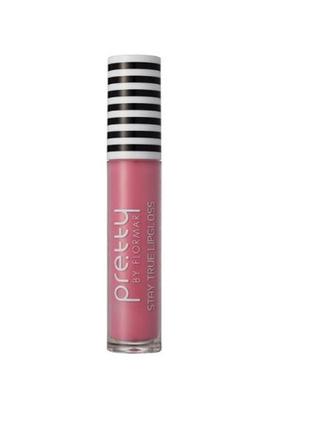 Блиск для губ pretty by flormar stay true lipgloss 003 — pink