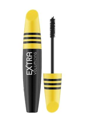 Туш для вій pretty by flormar extra volumizing mascara black