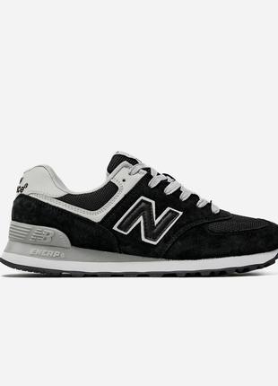 New balance  574 black/white