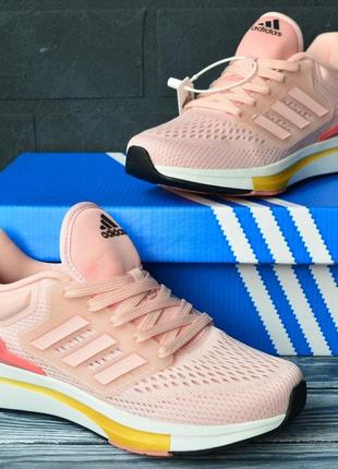 Adidas equipment кросівки кеди жіночі текстильні сітка легкі топ якість низькі рожеві весняні літні демісезонні демісезон адідас