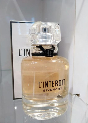 Givenchy l'interdit eau de parfum 80 ml женский