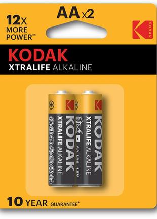 Батарейка kodak xtralife lr06 1x2 шт. блистер1 фото