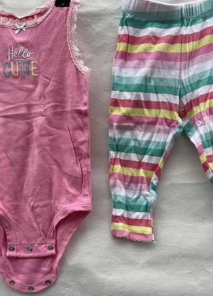 Боді та штанці для немовлят carters