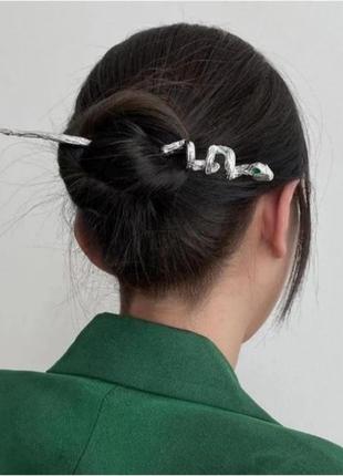 Китайская палочка для волос змея