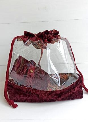 Проектная сумка, сумка для вязки, органайзер для спиц