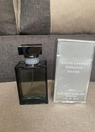 Ralph lauren romance silver туалетна вода 50 мл, оригінал