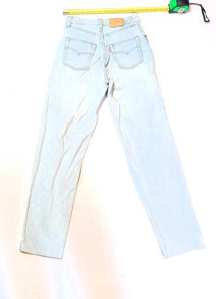 Джинсы vintage винтажные талия 68 см levis 901 901-5909 w27 l30 made in u.s.a 
состояние супер, подогнутый запас длины