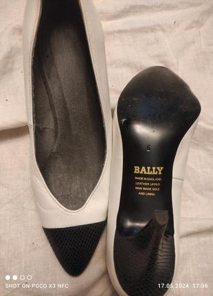 Bally 24,5 устілка 💯 шкіра туфлі жиночі