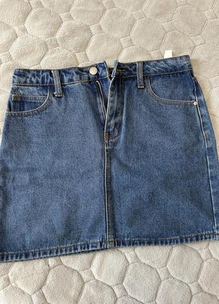 Джинсовая юбка
