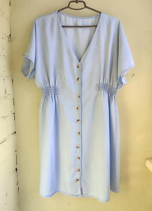 Оригінальна сукня від бренду george вільного крою індія денім джинс