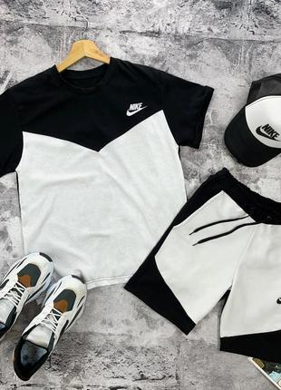 Хит продаж 🔥 спортивный комплект, шорты и футболка nike tech