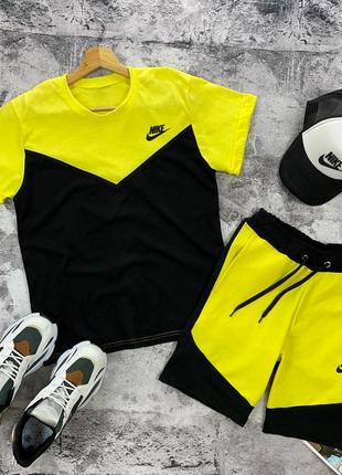 Хит продаж 🔥 спортивный комплект, шорты и футболка nike tech