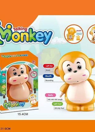 Интерактивная обезьянка star toys сенсорная 838-31