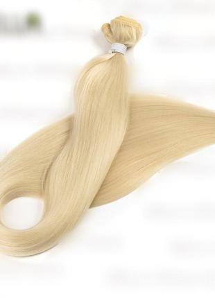 Искусственные волосы высокотемпературное волокно трессы для наращивания шиньон блонд