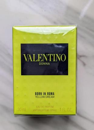 Valentino donna born in roma yellow dream жіноча, 30 мл