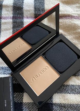 Компактна пудра для обличчя   shiseido synchro skin self-refreshing custom finish powder foundation